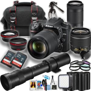 Nikon D7500 DSLR Camera Bundle (21pc)