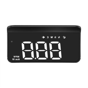 Car HUD Windshield GPS Speedometer & Compass