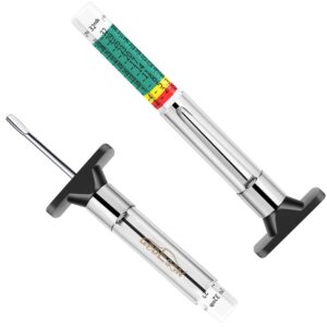 GODESON 88702 Smart Color Coded Tire Tread Depth Gauge 2