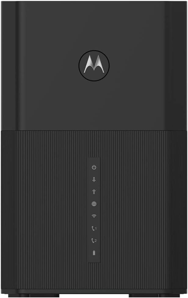 Motorola MT8733 WiFi 6 Router Modem (Renewed)