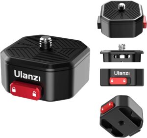 ULANZI Quick Release Plate for Cameras & Stabilizers