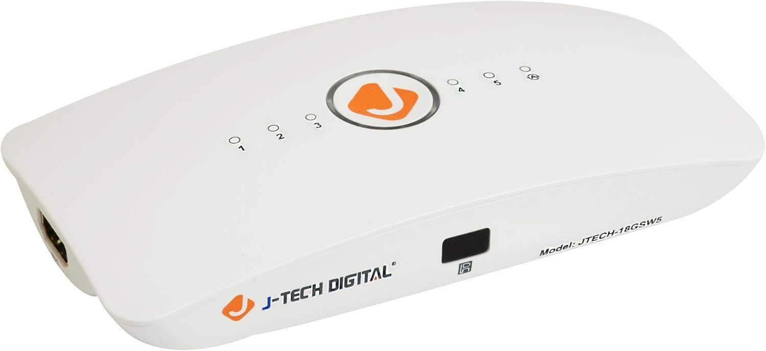 J-Tech 5x1 HDMI Switch 4K 60Hz