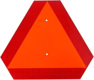 Slow-Moving Vehicle Triangle, 14x16