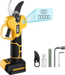 DeWalt 20V Brushless Electric Pruning Shears | Cordless with LCD Display, SK5 Blades