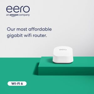 eero 6+ Router - 1,500 sq ft, 75+ devices
