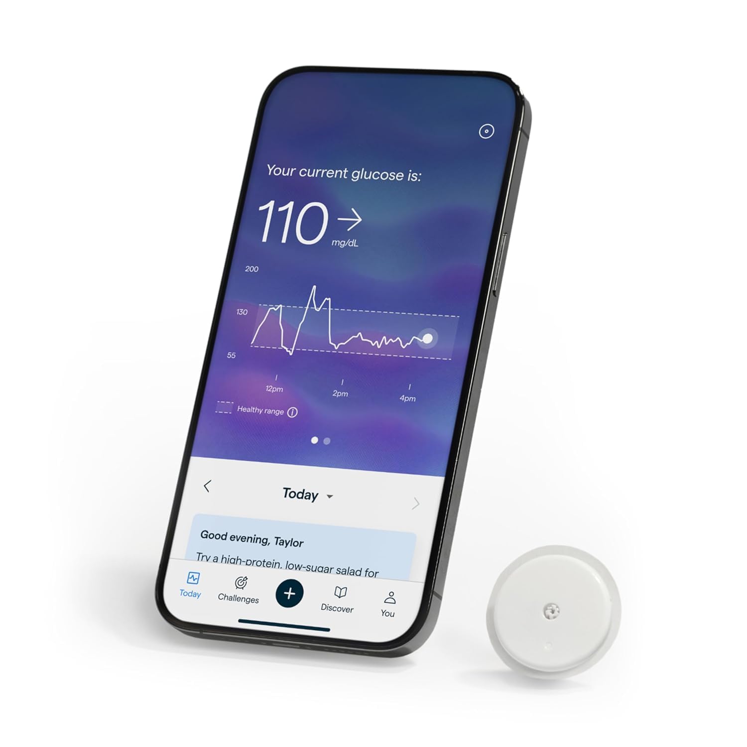 Lingo Continuous Glucose Monitor (CGM) & App