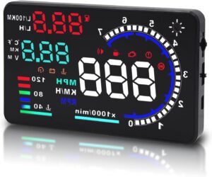 Geloo HUD OBDII Digital Speedometer for Cars 2012+