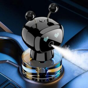 Smart Robot Car Air Freshener - Black