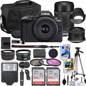 Canon EOS R50 Bundle with Lenses & Kit