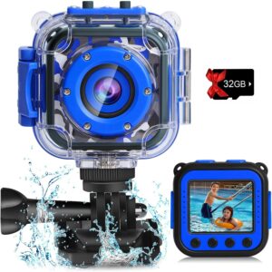 PROGRACE Kids Waterproof Camera