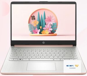 HP 14 Ultrabook Back to School Limited Edition w/Microsoft 365 Intel 4-Core CPU 16GB RAM 1.6TB Storage (128GB OnBoard w/ 512GB Portable Drive + 1TB OneDrive) Rose Gold Win 11