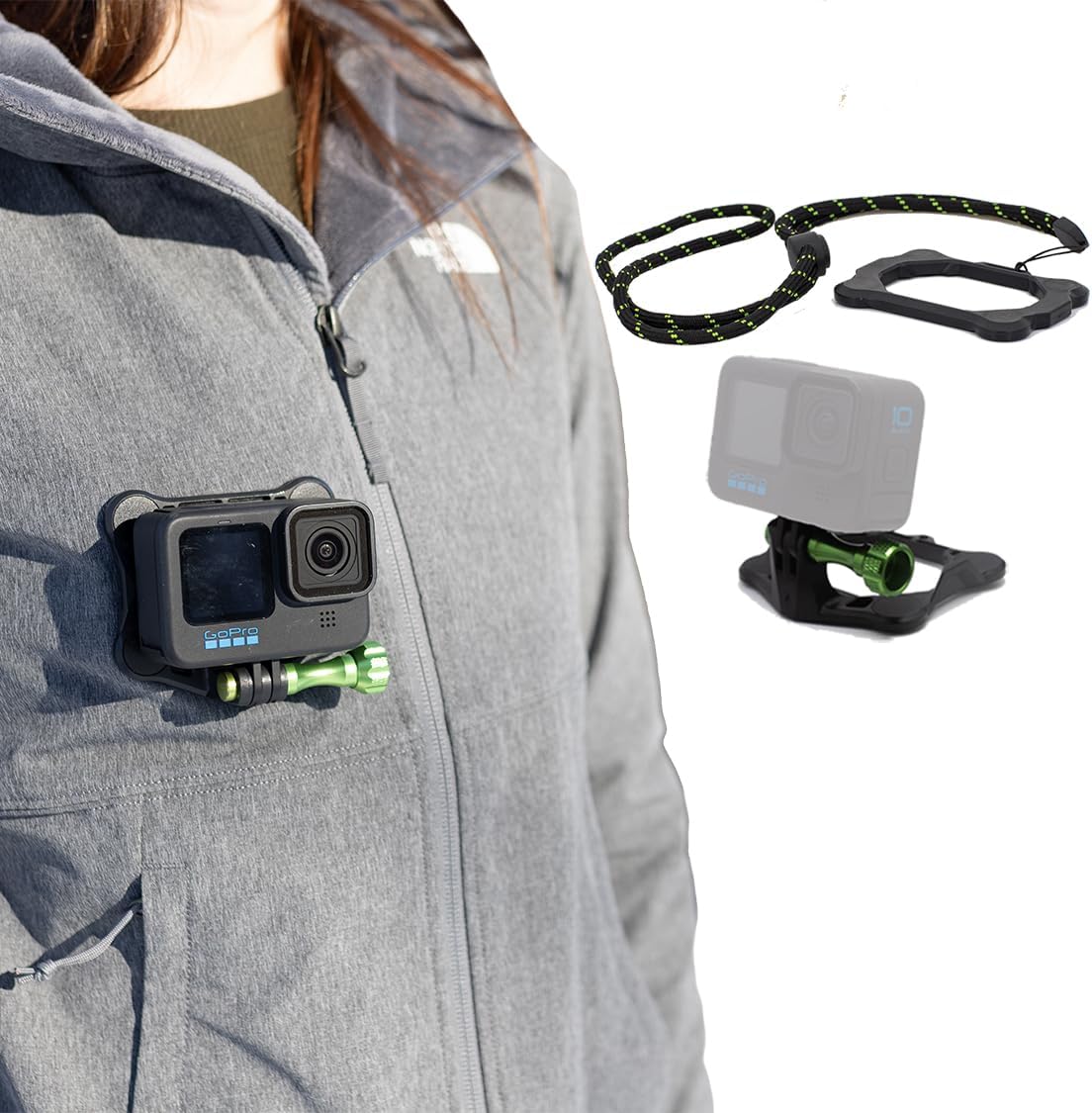 SNAP Magnetic Action Camera Chest Mount