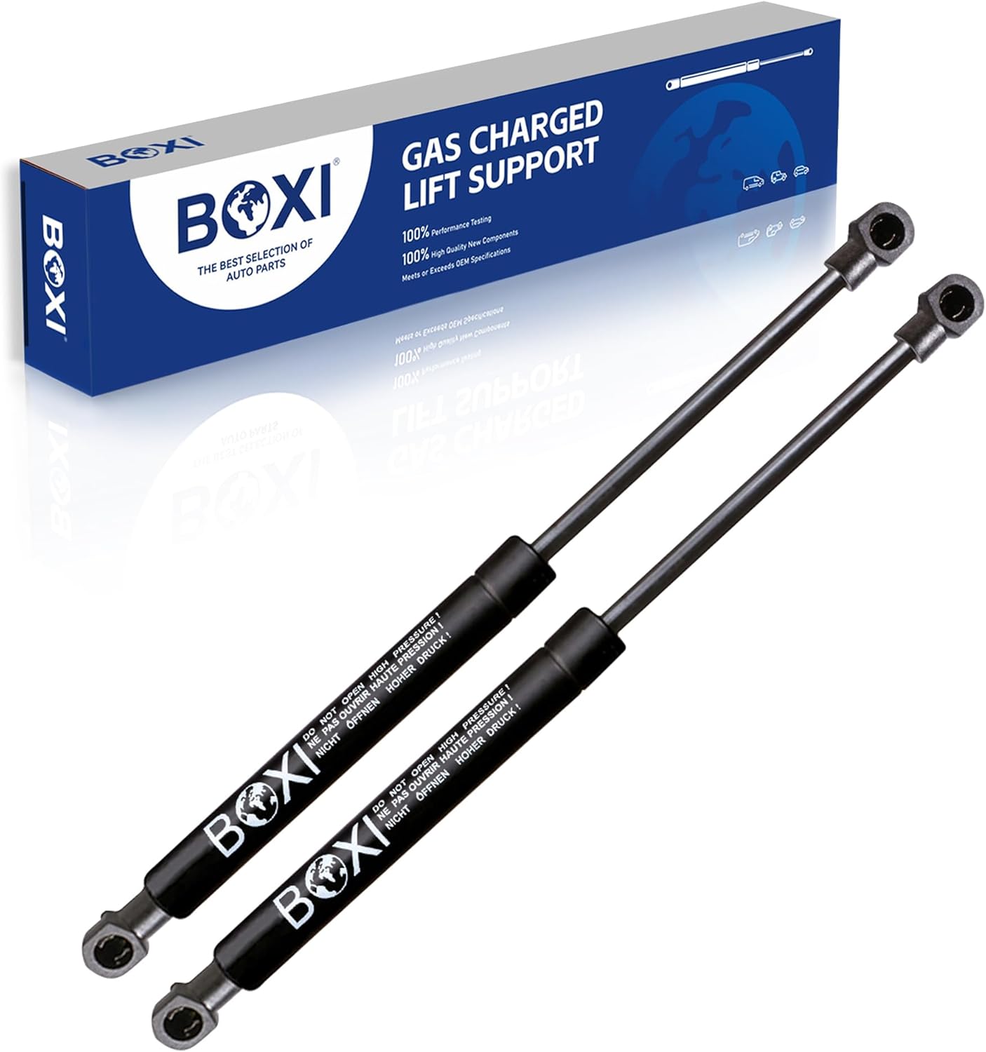 Smart Fortwo 2014-2018 Rear Glass Lift Supports
