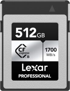 Lexar 512GB CFexpress Type B Card