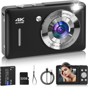 Kids' 1080P Digital Camera, 32GB