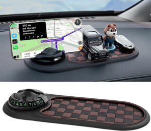 Rotatable Anti-Skid Car Dashboard Mat