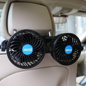 XOOL 12V Rear Seat Car Fan