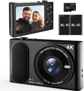 64MP 16X Zoom Anti-Shake UHD Camera
