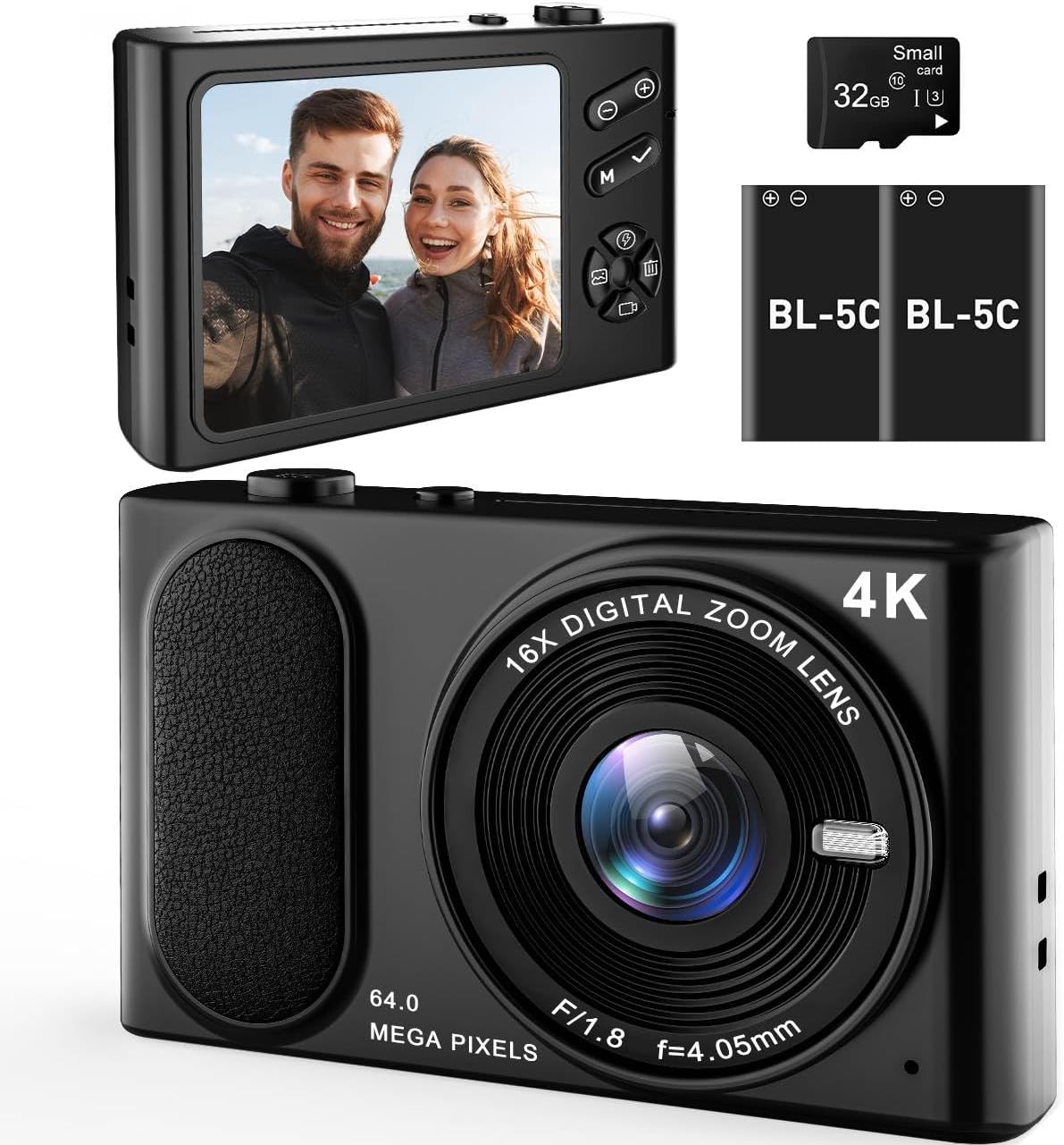 64MP 16X Zoom Anti-Shake UHD Camera