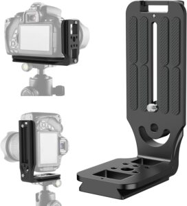 Universal Quick Release L Bracket for DSLR Cameras