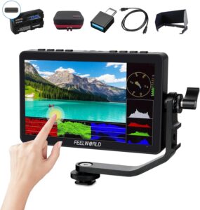 FEELWORLD F5 Pro V4 6" DSLR Monitor Bundle