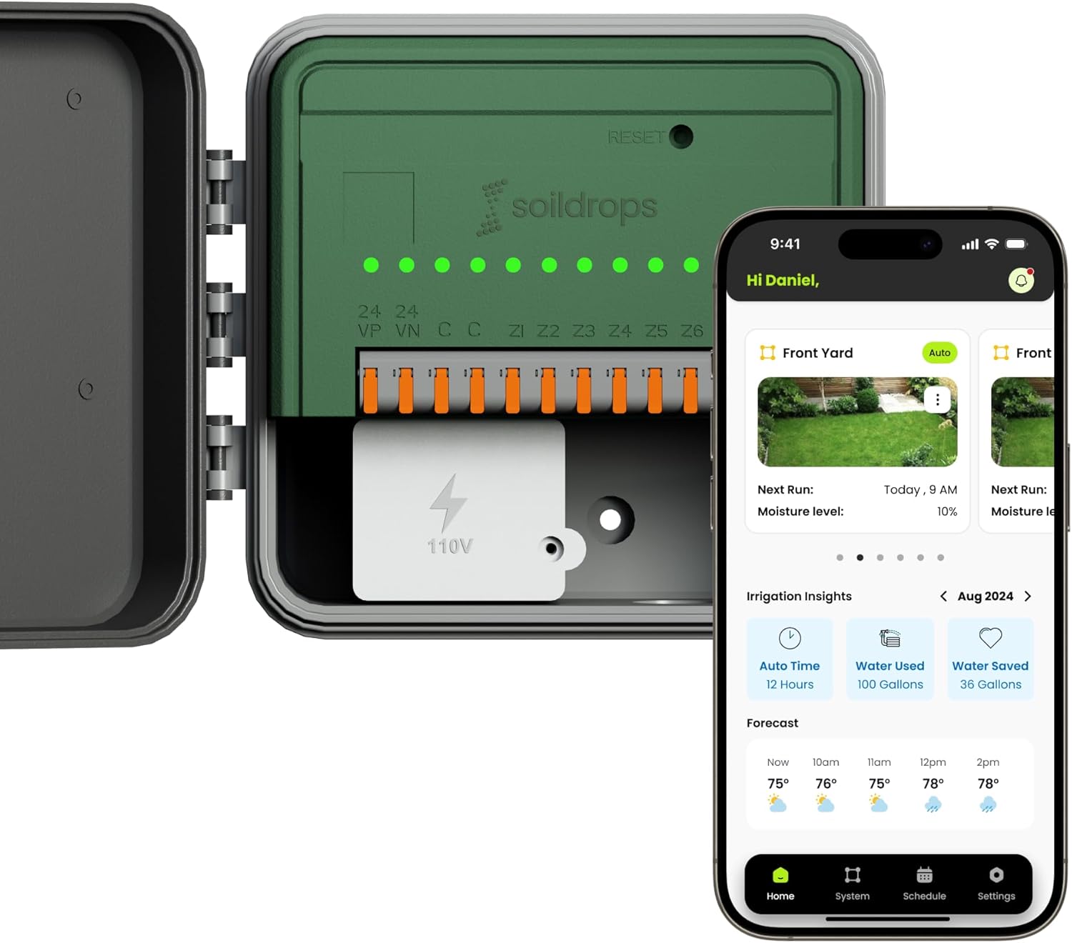 AI Smart Sprinkler Controller: 8
