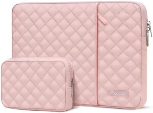 MOSISO 13.3" Laptop Sleeve, Chalk Pink