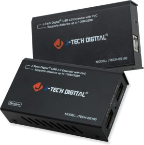 J-Tech USB Over Ethernet Extender