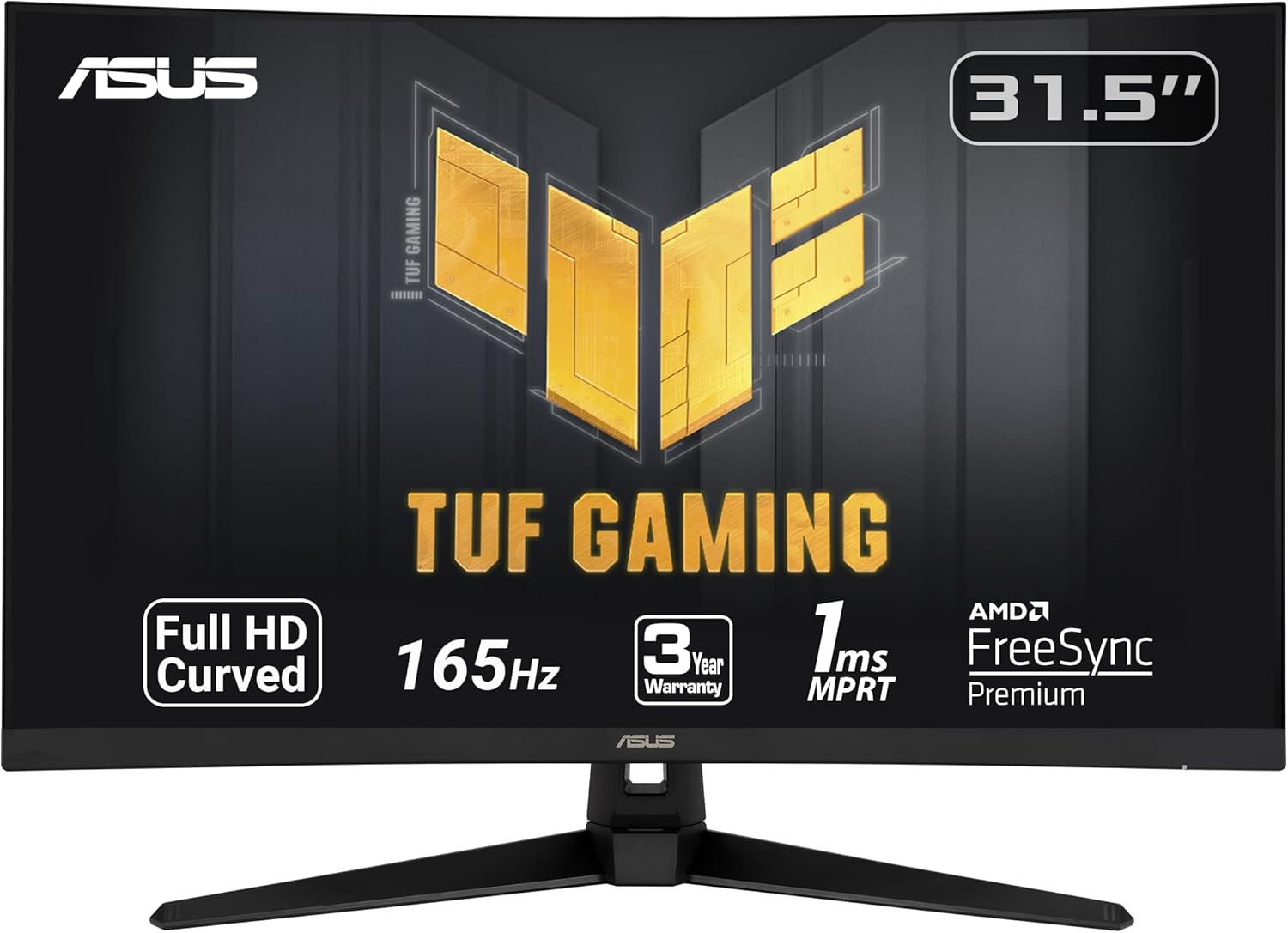 ASUS TUF 32" 165Hz Curved Gaming Monitor