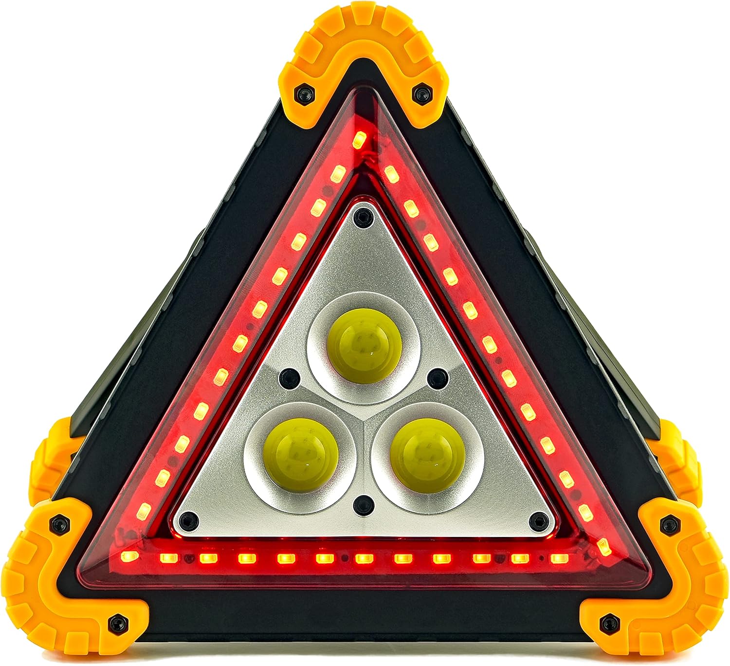 LED Emergency Triangle: Water & Shock Resistant