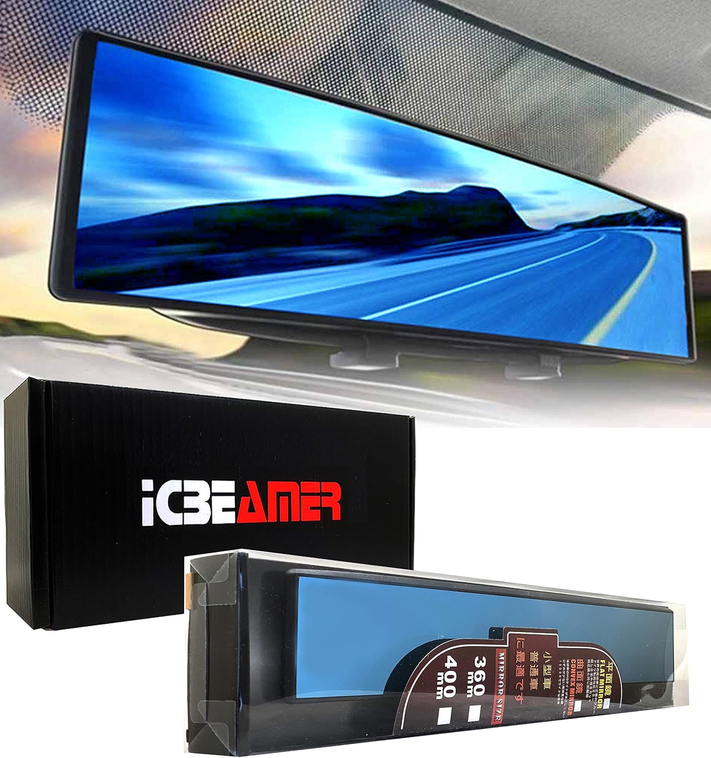15.8" ICBEAMER Clip On Mirror