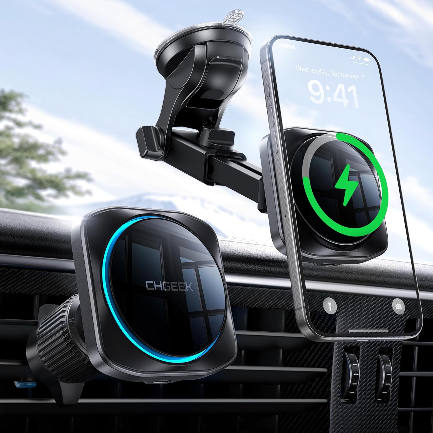 MagSafe Car Mount Charger 15W