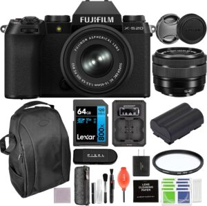 Fujifilm X-S20 Bundle with 15-45mm Lens