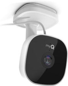 myQ Smart Garage Security Camera with 1080p HD, Night Vision, Motion Detection, Two