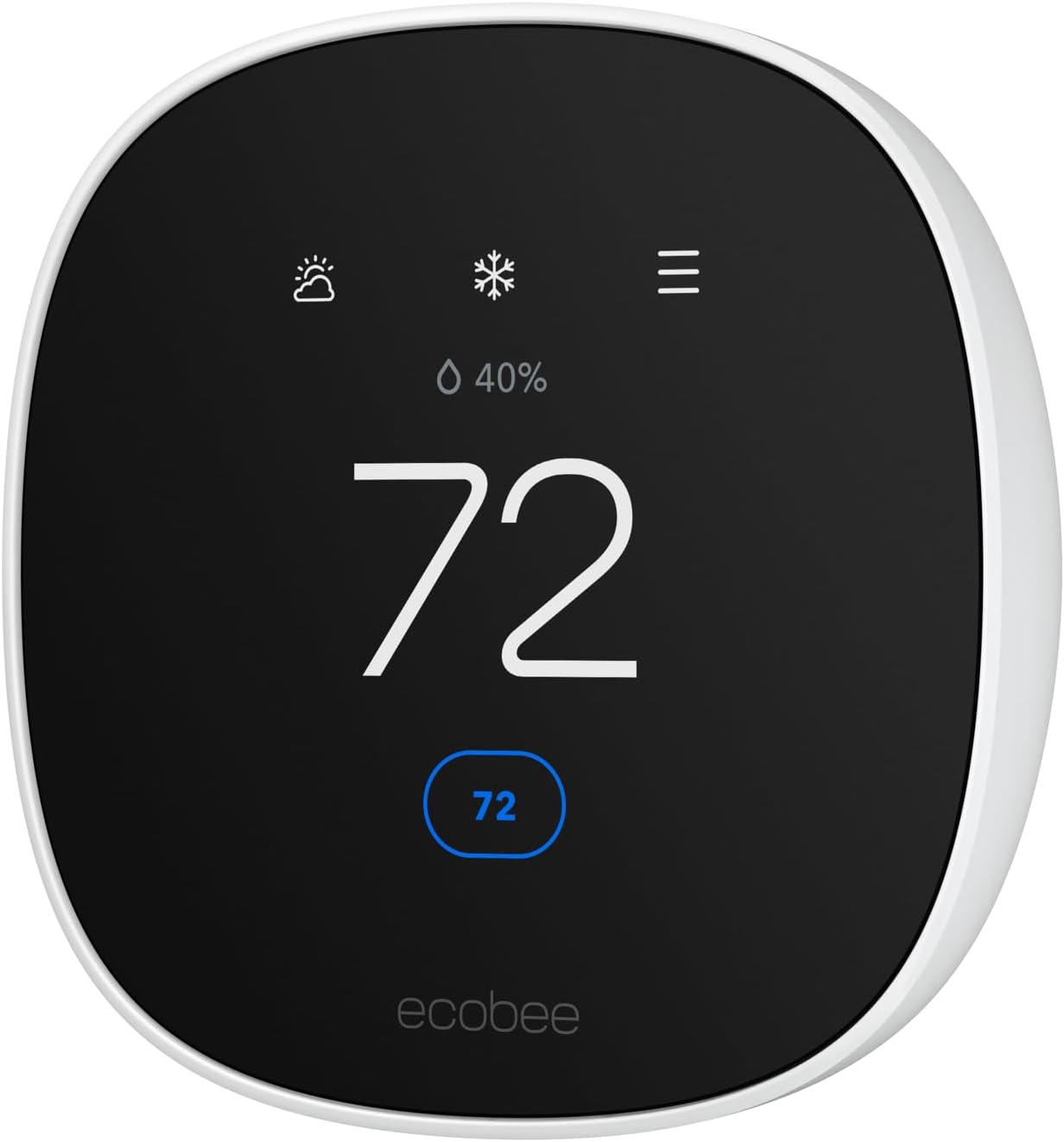 ecobee Smart Thermostat Essential - Energy Star Certified Wi