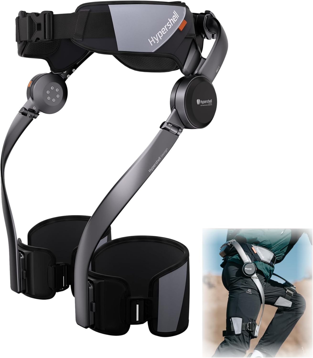 Hypershell Pro X AI-Power Wearable Exoskeleton with Dual Anti