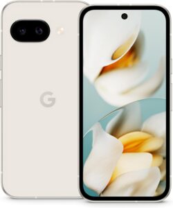 Google Pixel 9a with Gemini - Unlocked Android Smartphone with Incredible Camera and AI Photo Editing, All-Day Battery, and Powerful Security - Porcelain - 128 GB