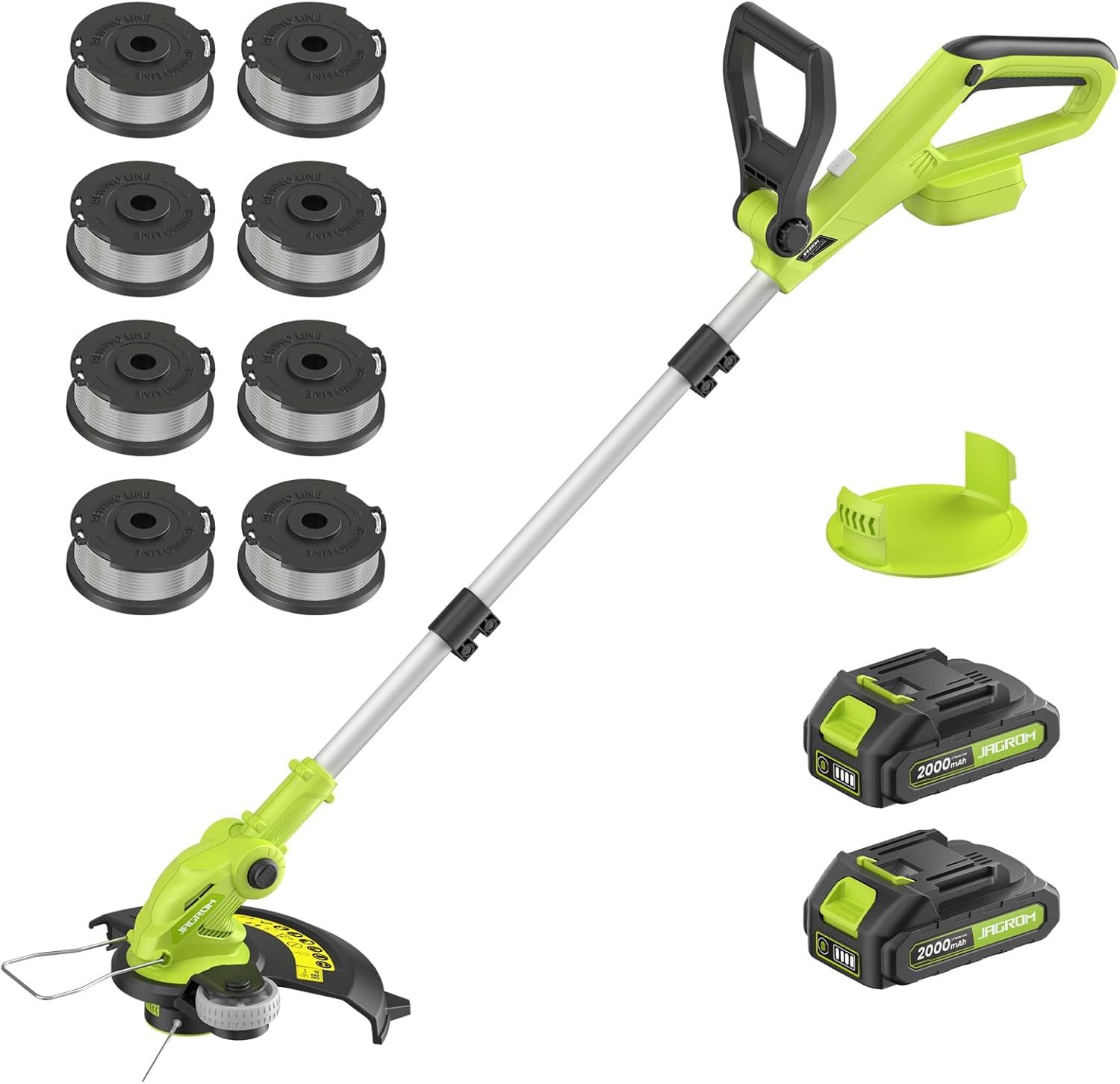 20V Cordless String Trimmer and Edger with 12