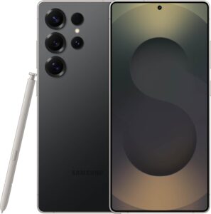 Samsung Galaxy S25 Ultra 512GB Unlocked Smartphone, AI Night Mode Camera, Snapdragon 8 Elite Processor, 5000mAh Battery, Built-in S Pen, 2025, Titanium Black, US 1