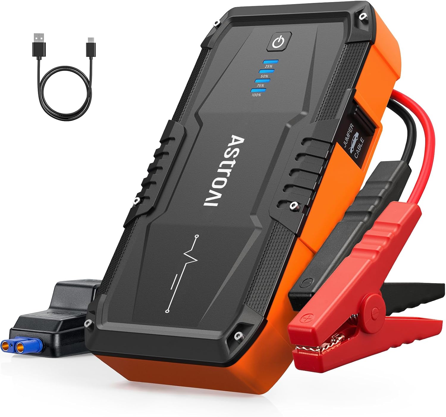 AstroAI S8 Portable Car Jump Starter for 6.0L Gas & 3.0L Diesel Engines