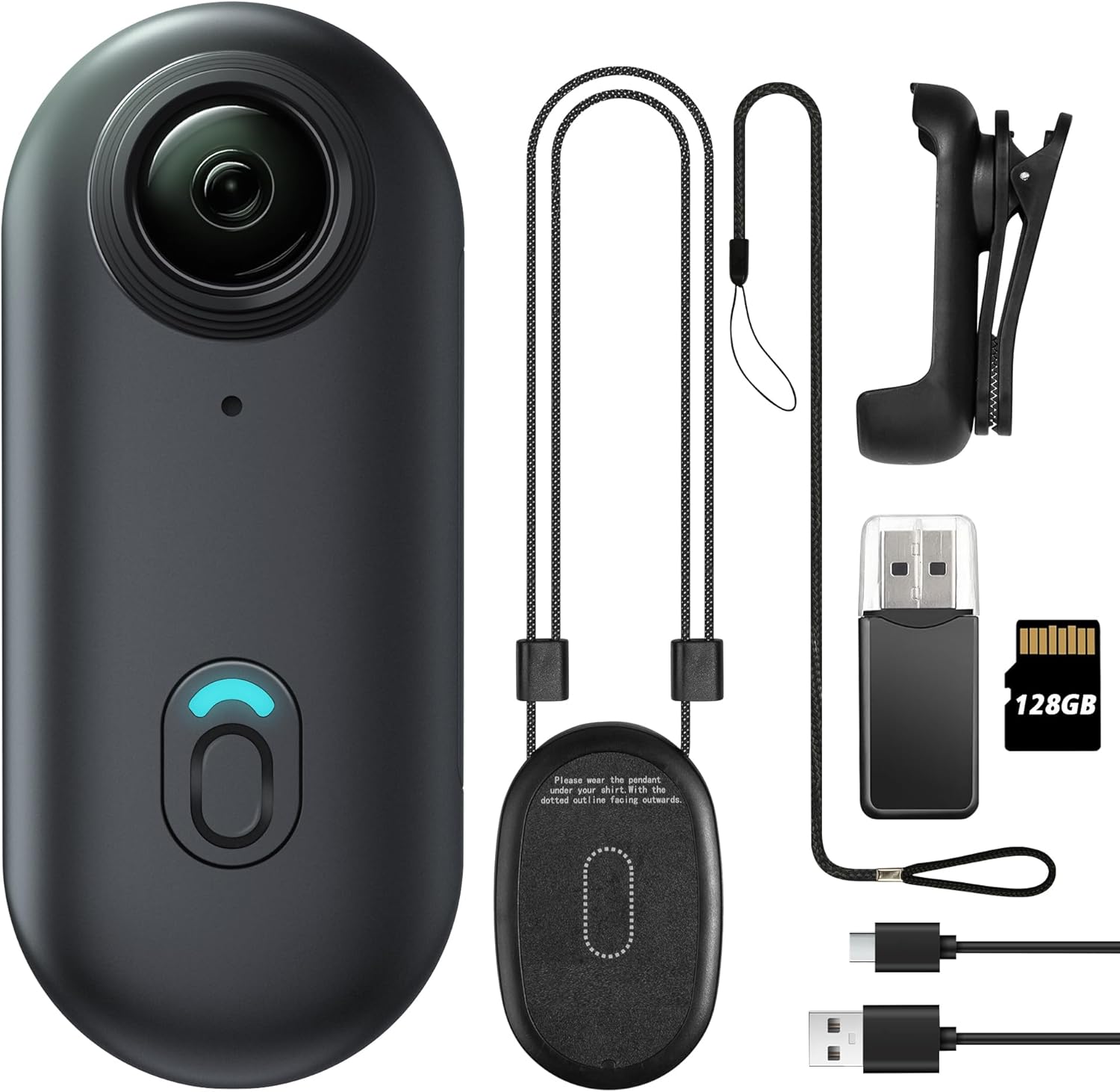 Mini Body Camera: Thumb-Sized Wearable Action Cam for Hands