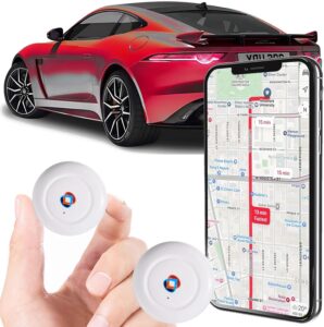 GPS Tracker for Vehicles-Real-Time Mini Magnetic Car Tracker Device with Free App, Hidden GPS Tracking Device for Cars,Trucks,Motorcycles,Kids,Pets|Anti-Theft Vehicle Tracker|No Monthly Fee