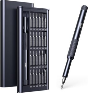 JOREST 25-in-1 Precision Screwdriver Set with Torx Bits for Electronics Repair - Compatible with MacBook, Computer, Laptop, iPhone, PS5, Xbox, Switch, Watch, Glasses, Ring Doorbell