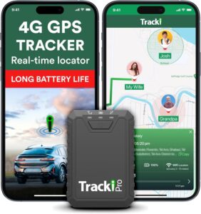 Tracki Pro GPS Tracker for Vehicles - USA Made, 4G LTE, Magnetic, Waterproof with 7