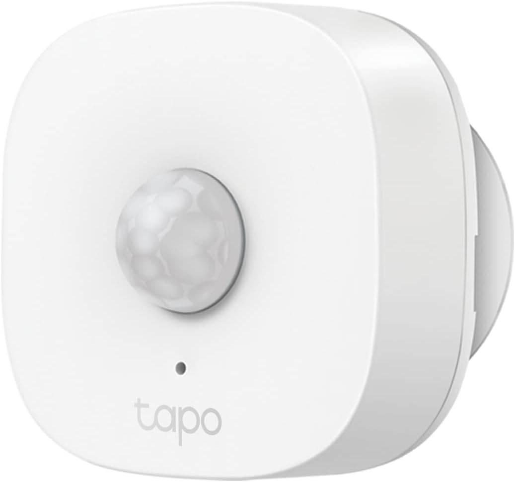 TP-Link Tapo T100 Motion Sensor, Requires Tapo Hub, Long Battery Life & Wide Range Detection with Smart Actions & Real