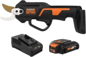 Worx NITRO Pruning Shear & Lopper: Includes Battery