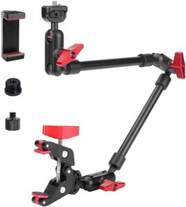 Overhead Desk Mount Adjustable Magic Arm Clamp for Phone Camera Light Webcam