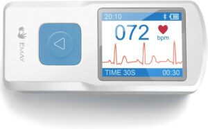 EMAY Portable ECG Monitor | Record ECG and Heart Rate