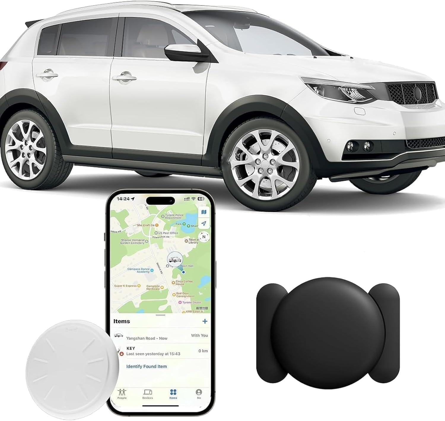 Magnetic GPS Tracker for Cars No Monthly Fee