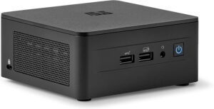 ASUS NUC 13 Pro Tall Barebone with Intel 13th Gen Core i3-1315U, Up to 64GB DDR4 RAM, Triple Storage Design, Thunderbolt 4, Wi-Fi 6E & Bluetooth 5.3, with VESA Mount Included